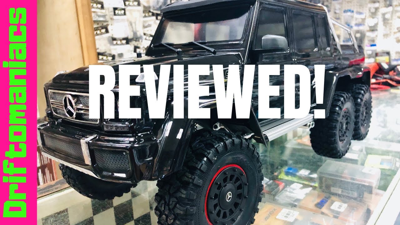 Traxxas Trx 6 Unboxing Review Of Traxxas 6x6 Mercedes Benz G 63 Amg