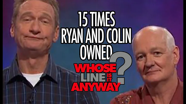 15 Times Ryan AND Colin Owned "Whose Line Is It, A...