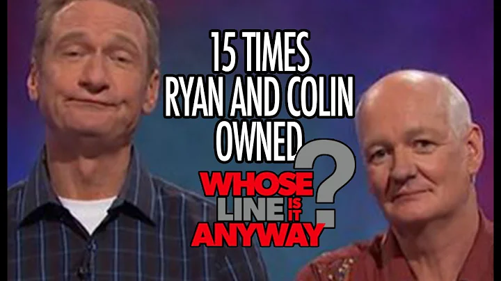 15 Times Ryan AND Colin Owned "Whose Line Is It, A...