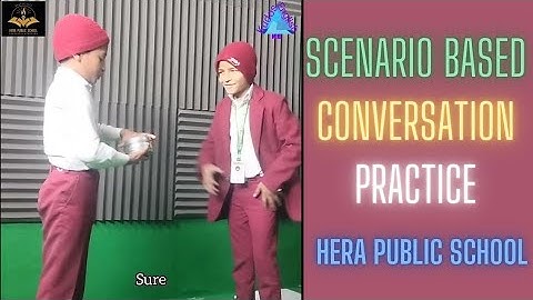 Scenario Based Conversation Practice #spokenenglish #herapublicschool #shorts