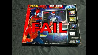 Spiderman Triple Threat Plug and Play Fail!