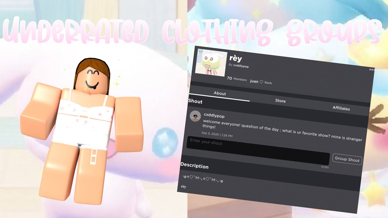 Underrated Clothing Groups | ROBLOX