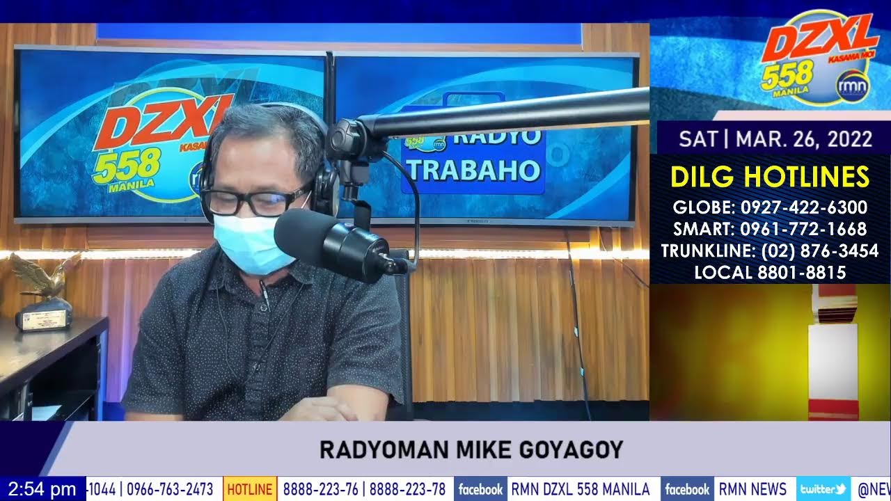 DZXL NEWSBREAK - 03/26/2022 - 3:00 P.M