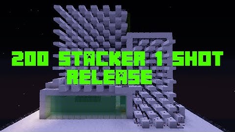 200 STACKER 1 SHOT 20 SLAB BUST + SCHEMATIC