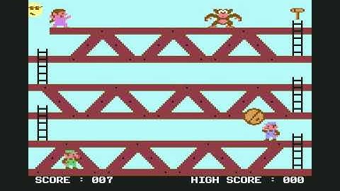 C64 Longplay [2056] Bonkey Kong