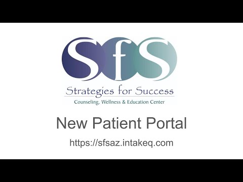 Strategies for Success Patient Portal