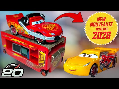 NEW FOR 2026 Disney Cars 3 Lightning McQueen With Headset & Rust-Eze Cruz Ramirez 2 Pack Unboxing