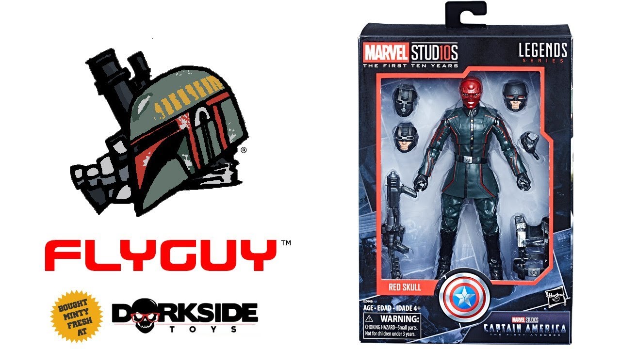 Marvel Studios Captain America First Avenger Marvel Legends Red Skull 6