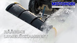 Lumesahk CFMOTO ATV ja UTV, lumi, talv, snow plow, snow, witer