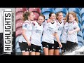 Highlights  burnley women vs derby county women