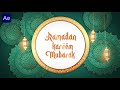 Ramadan Kareem Intro in After Effects | After Effects Tutorial | Effect For You