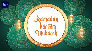 Ramadan Kareem Intro in After Effects | After Effects Tutorial | Effect For You