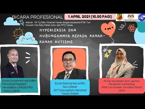 HYPERLEKSIA DAN HUBUNGANNYA KEPADA KANAK-KANAK AUTISME