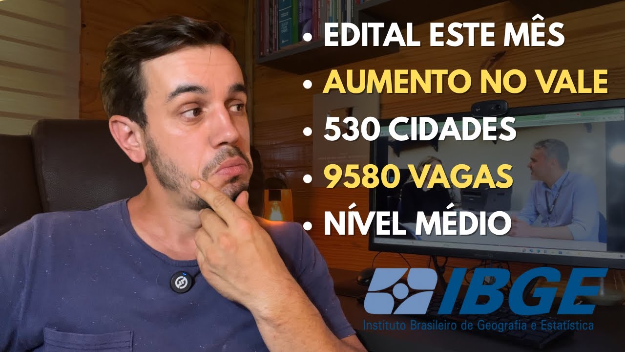 Entrevista com Coordenador de RH IBGE - Concurso APM/SCQ - Resumo