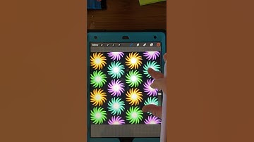 How to Make an Offset Seamless Pattern in Procreate | Procreate Neon Brushes + Tutorial