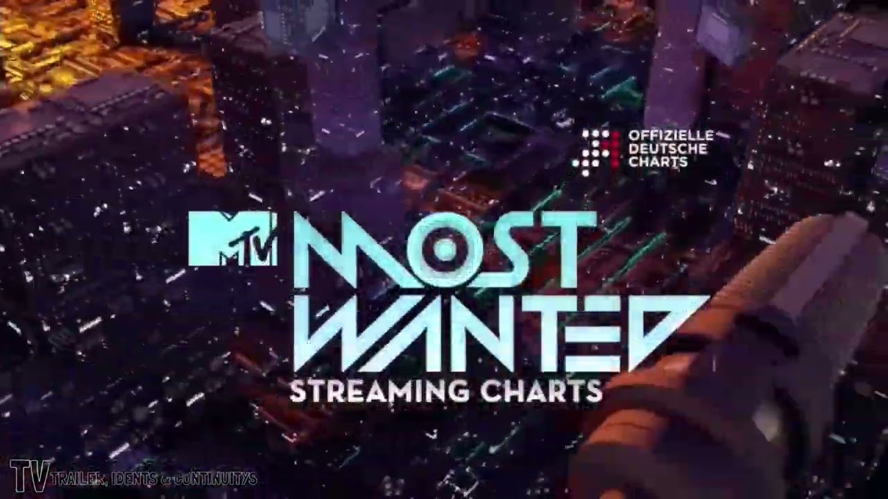 MTV Most Wanted Streaming Charts Ident