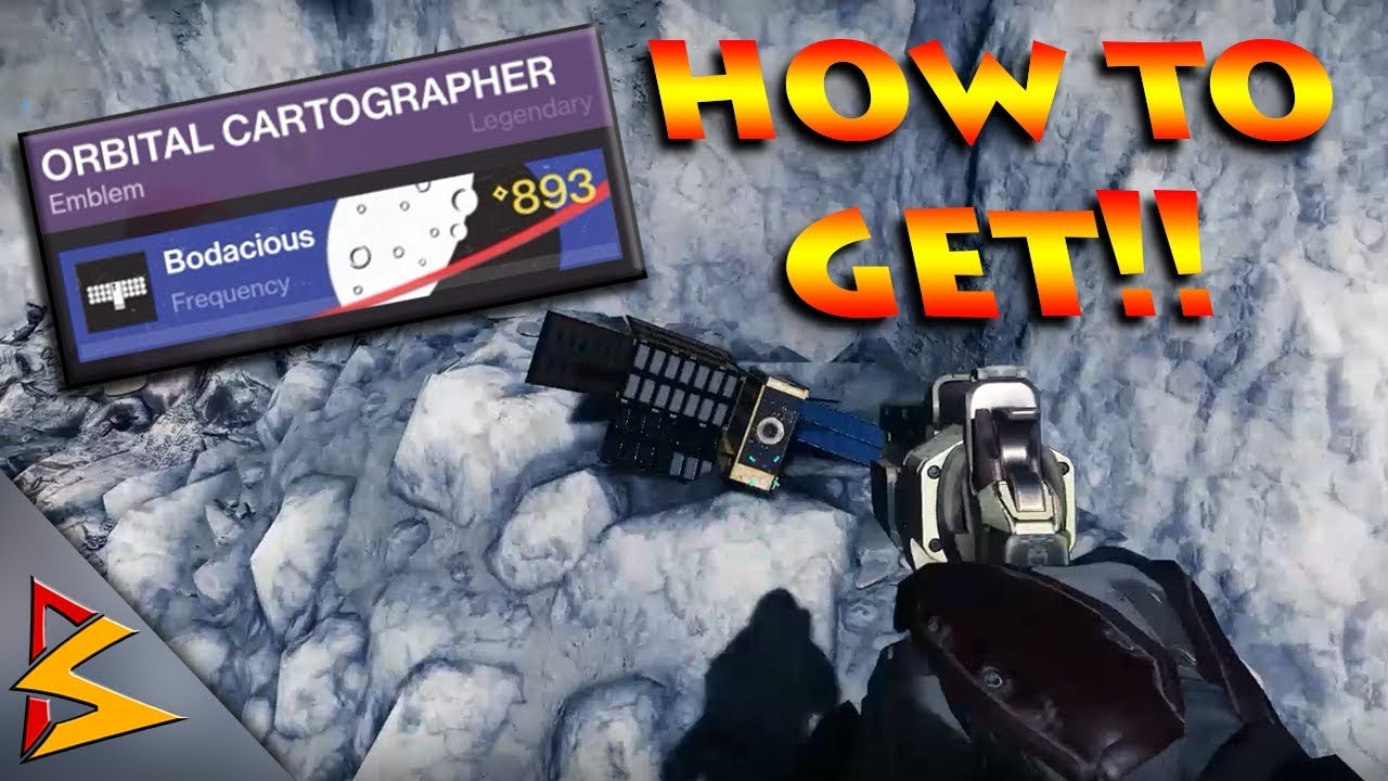 How To Get Orbital Cartographer Emblem! | Destiny 2 Shadowkeep