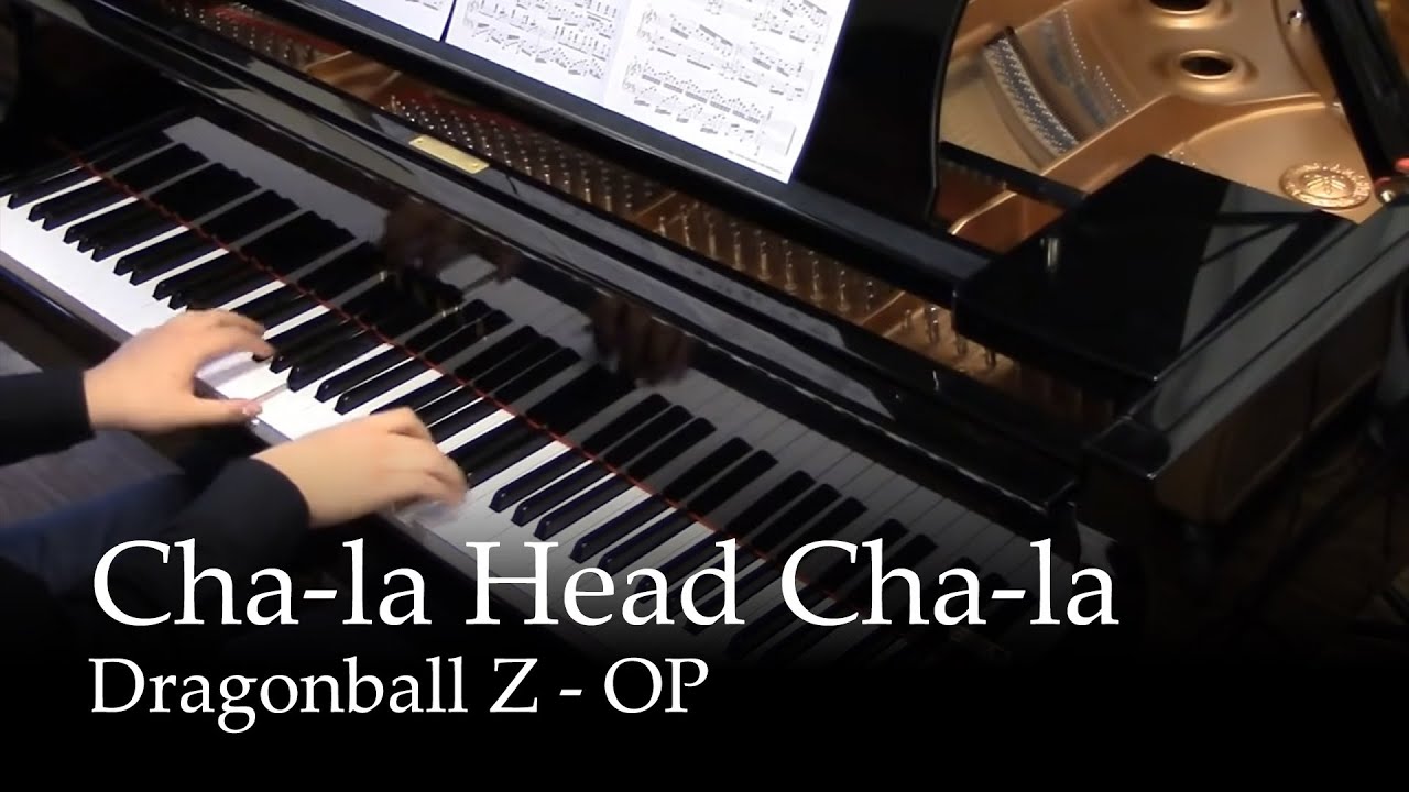 Cha La Head Cha La Dragon Ball Z Op Piano Youtube