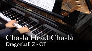 Video thumbnail of "[Rest in Peace, Akira Toriyama] Cha-la Head Cha-la - Dragon Ball Z OP [Piano]"