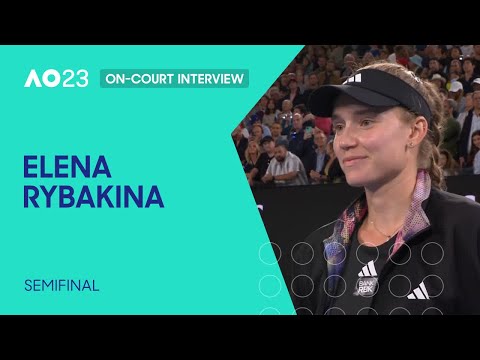 Elena Rybakina On-Court Interview | Australian Open 2023 Semifinal