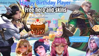 MOBILE LEGENDS gave me gifts on my Birthday 🎂 🎁
