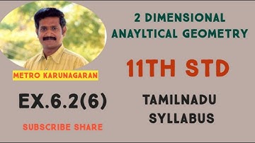 11th Std Maths Ex.6.2(6) An object was launched from a place P in a constant speed to hit a Target.