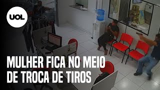 Mulher Fica No Meio De Troca De Tiros Durante Assalto A Loja No Maranhão