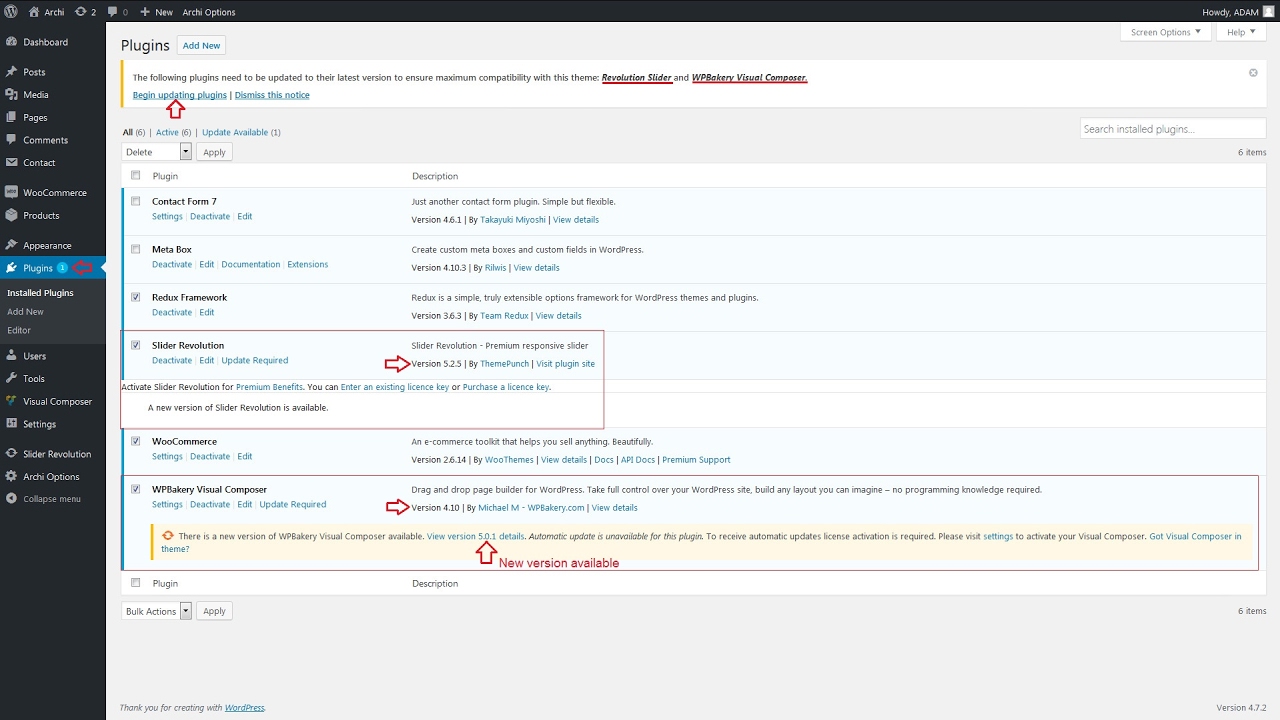 Automatic Update The Plugins - YouTube