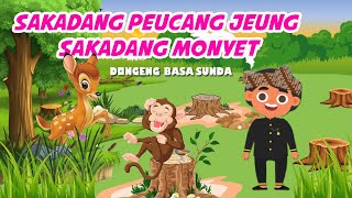 Dongeng Basa Sunda | sakadang peucang jeung sakadang monyet