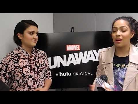 Interview with Marvel's Runaways' Stars Allegra Acosta and Ariela Barer