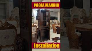 Mandir installation Step By Step Full Process - Mondir - DevGhar -altar #temple #mondir #aarsun