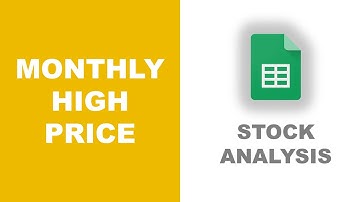 SA 24 Stock Analysis | How to Get Monthly High Price for Stock Automatically - NSE | Google Sheets
