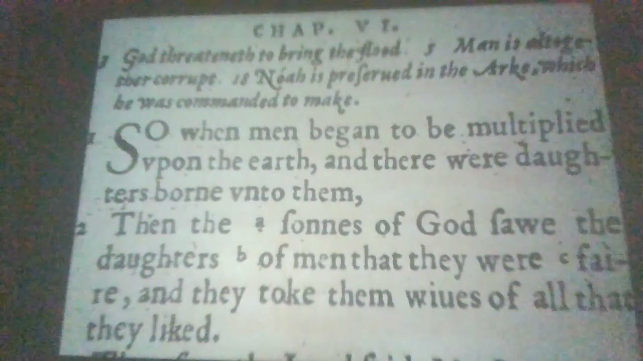 Genesis Chapter 6 Verse 1 2 YouTube Genesis Chapter 6 Verse 1 2 YouTube