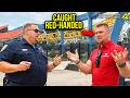 When CORRUPT Security Guards Get Owned By Cops..