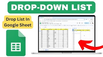 How to Create Drop Down List in Google Sheets | Easy Step-by-Step Guide