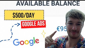 How To Make $500 Per Day With Google Ads Affiliate Marketing - Clickbank