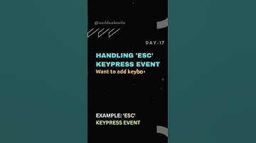 JavaScript in Browser: DOM & Event Fundamentals👨‍💻Learn #javascript IN #100days #day17 #coding #wwt