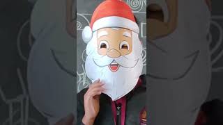 Make Santa Claus Mask @ ac4m || #merrychristmas  #artclass4me #christmas