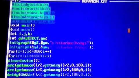 How to draw circle,  graphics , program