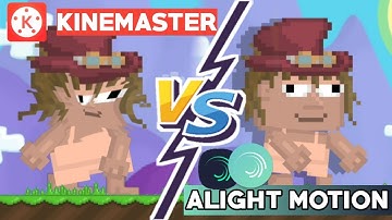 KINEMASTER VS ALIGHT MOTION | FLOSS DANCE ANIMATION!