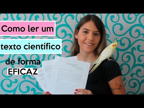 Vídeo: Como Provar Que Um Texto é Científico