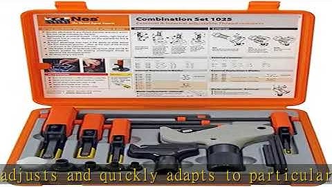 Nes NES1025 Universal External/Internal Thread Repair Kit NES1A, 2, 21, 22, 23, 24, 6-Piece , Orange