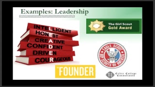 Preparing for College: Leadership, Community Service, & Extracurriculars
