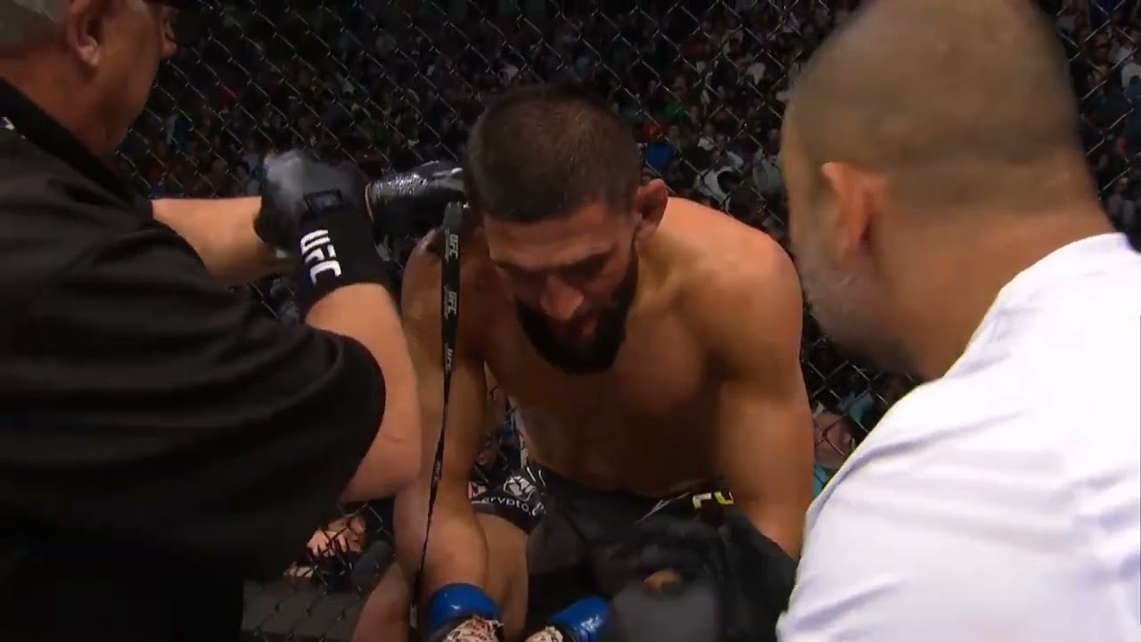 Khamzat getting roasted by his coach    Khamzat Chimaev vs Gilbert Burns    