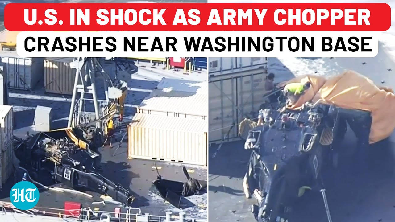As Trump Meets Starmer in UK, US Army Helicopter Crash Near Washington Base Prompts Investigation