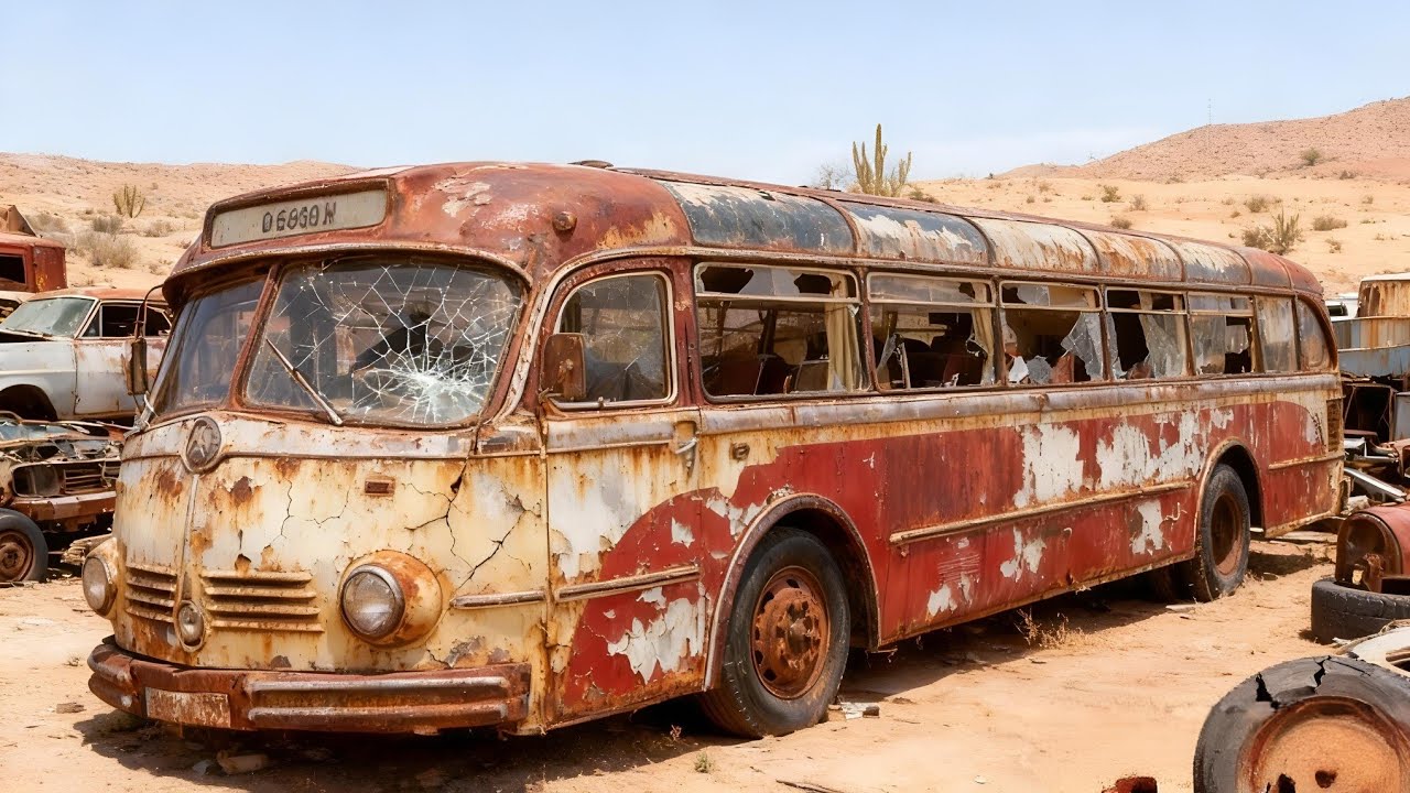 Impossible Restoration! No One Believed This 1951 Mercedes O 6600 H Could Run Again 🚍🔥