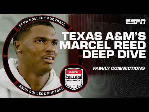Texas A&M vs. LSU is a FAMILY AFFAIR 🤝 Aggie QB Marcel Reed's connection 👏 | College GameDay