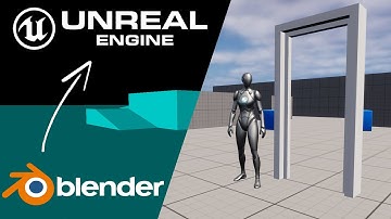 Создание коллизии в Blender для Unreal Engine 5