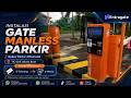 Pengerjaan Barrier gate TKJ Golf,jakarta barat 1
