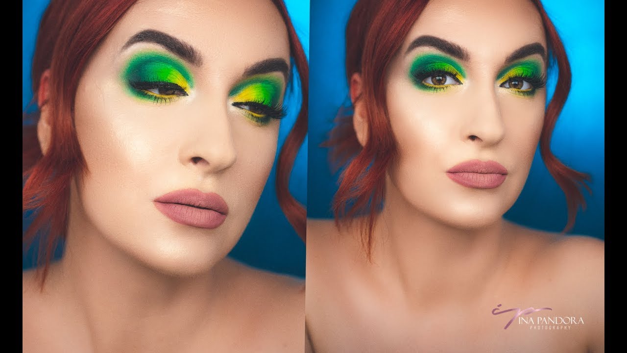 Colorful Holiday Makeup tutorial using BH Cosmetics Take me back to ...